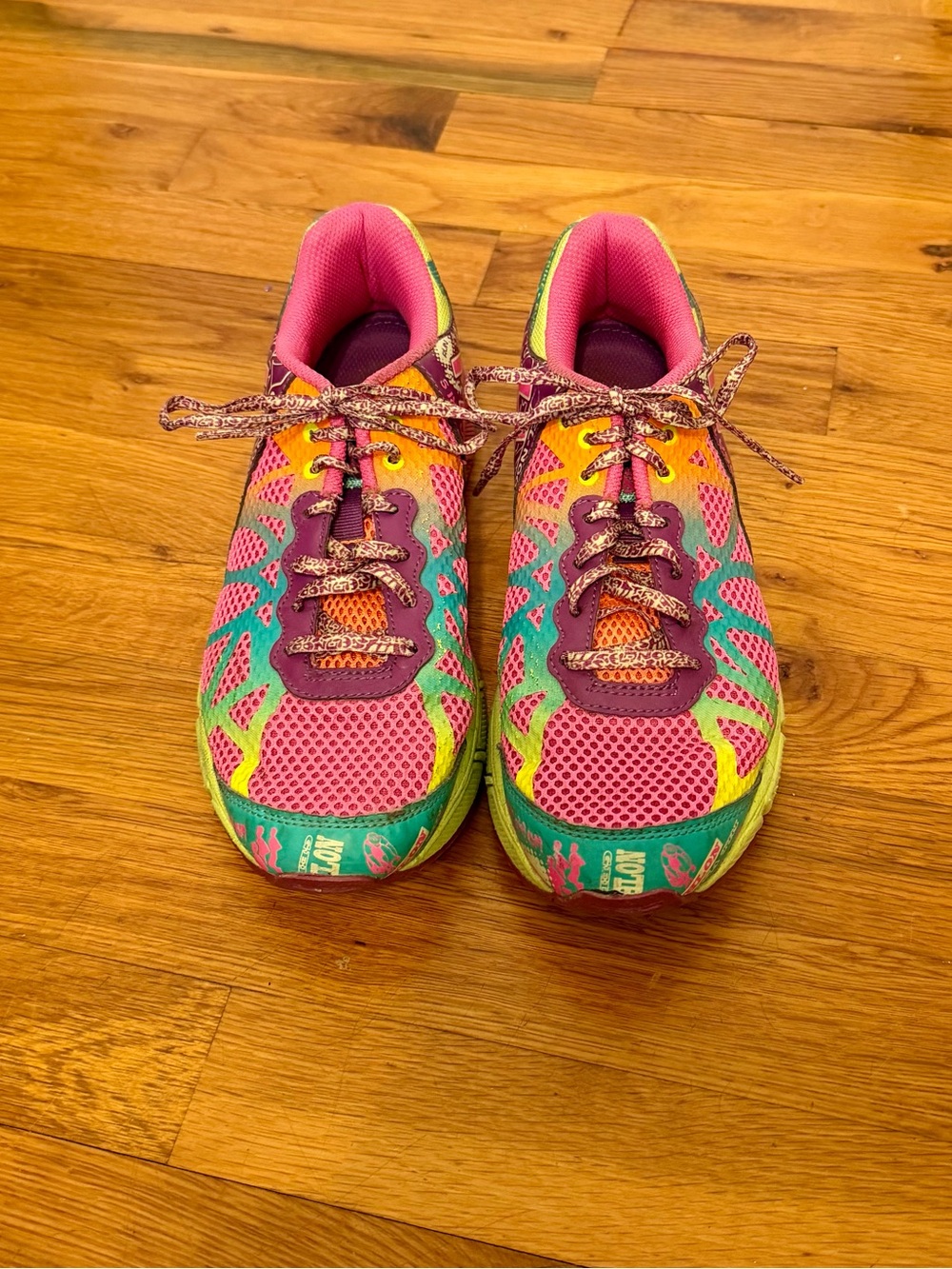 Asics Women’s Neon Multicolor Sneakers